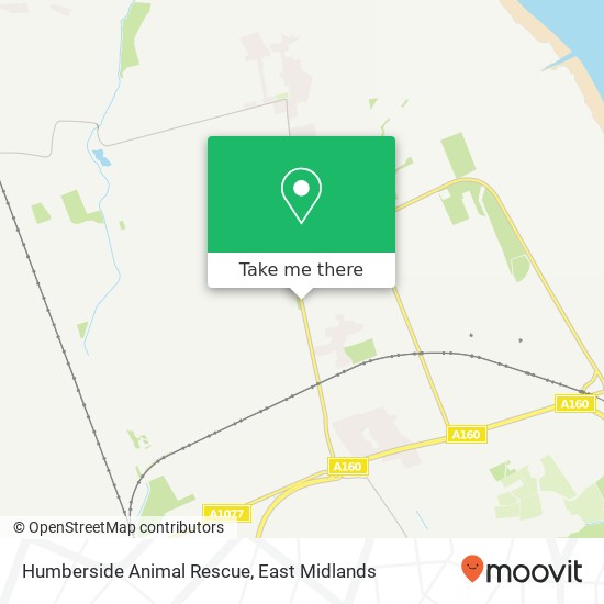 Humberside Animal Rescue map