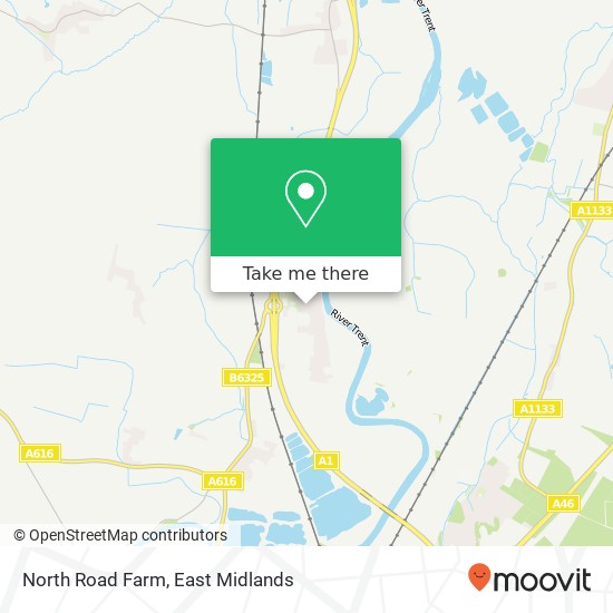 North Road Farm map