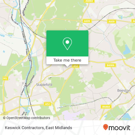 Keswick Contractors map