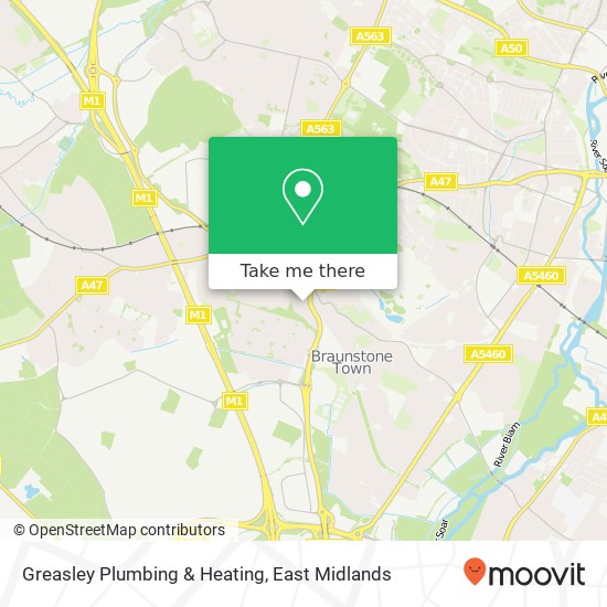 Greasley Plumbing & Heating map