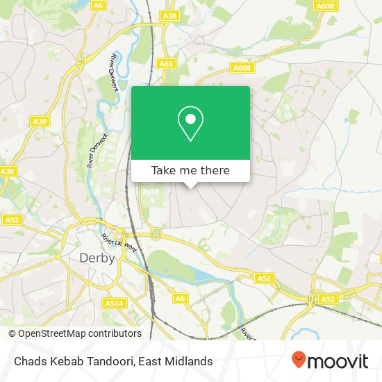 Chads Kebab Tandoori map