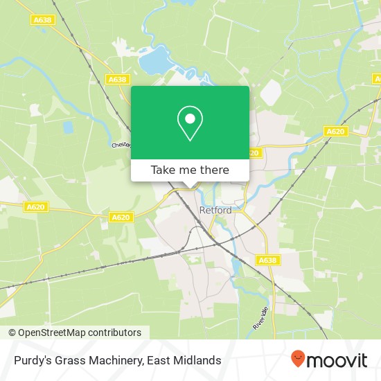 Purdy's Grass Machinery map