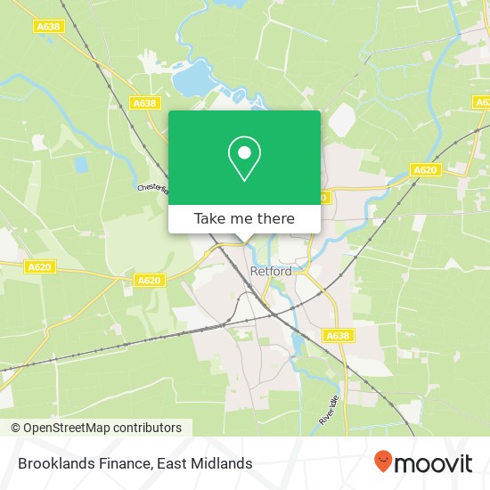 Brooklands Finance map