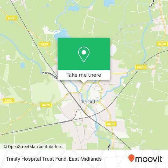 Trinity Hospital Trust Fund map