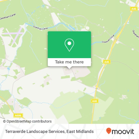 Terraverde Landscape Services map