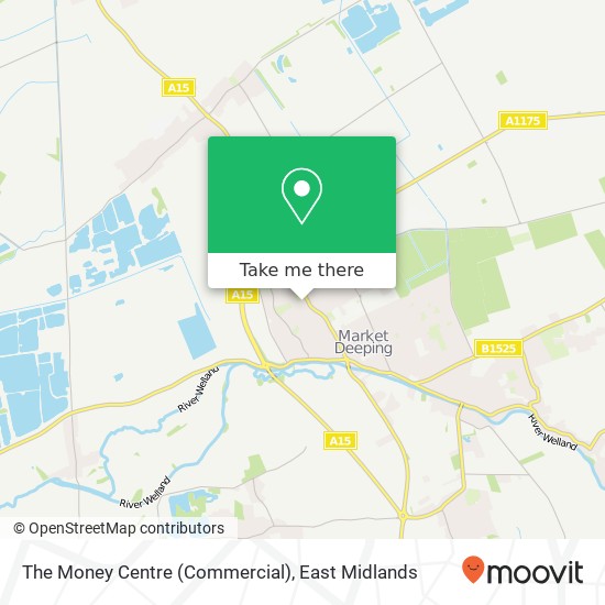 The Money Centre (Commercial) map
