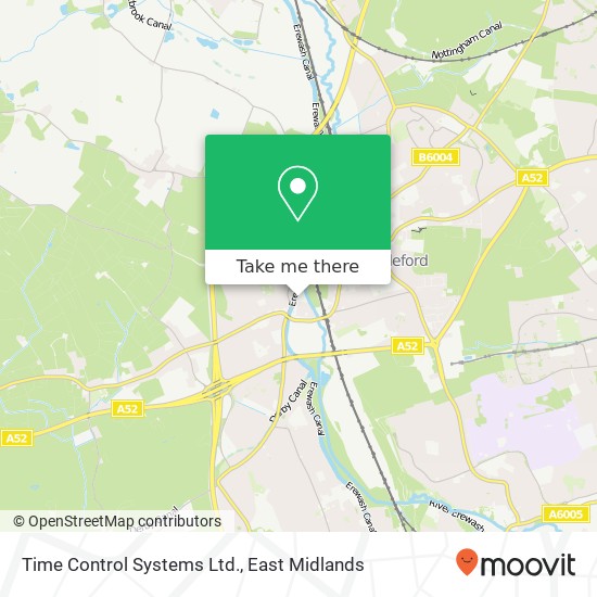 Time Control Systems Ltd. map
