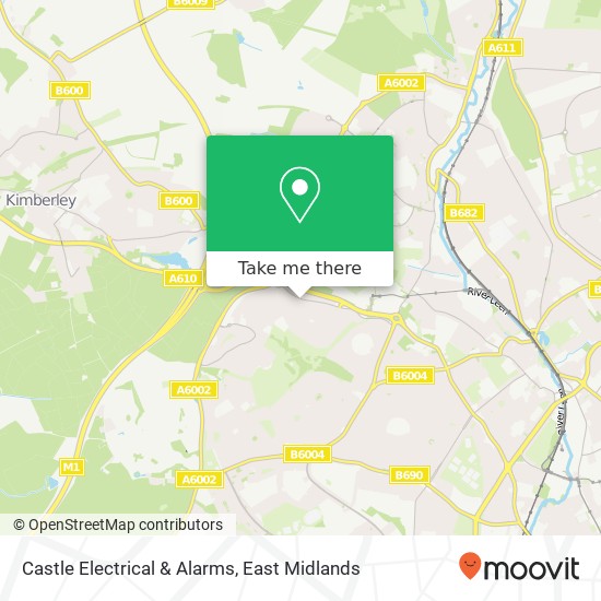 Castle Electrical & Alarms map
