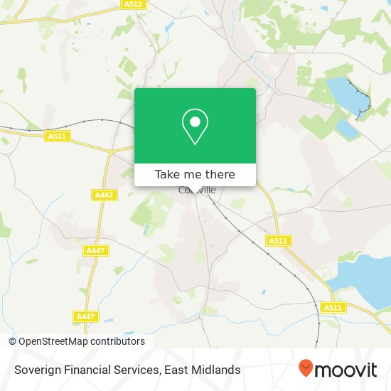 Soverign Financial Services map