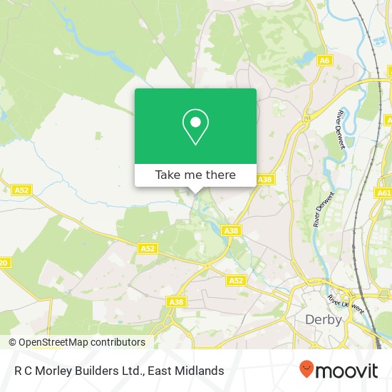 R C Morley Builders Ltd. map