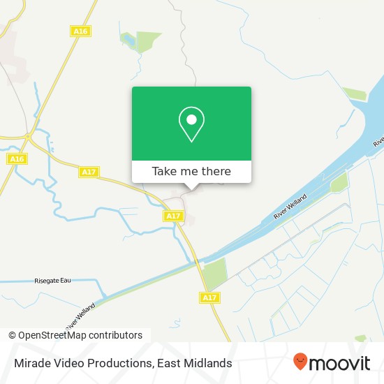 Mirade Video Productions map