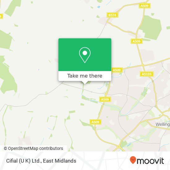 Cifial (U K) Ltd. map
