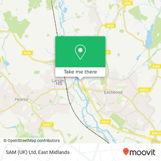 SAM (UK) Ltd map