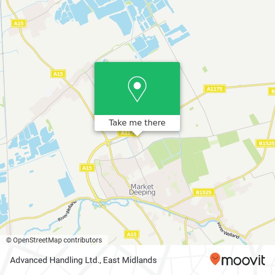Advanced Handling Ltd. map