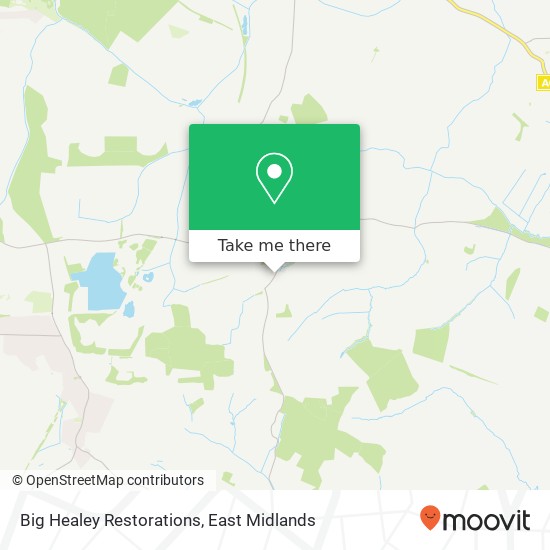 Big Healey Restorations map