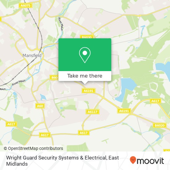 Wright Guard Security Systems & Electrical map