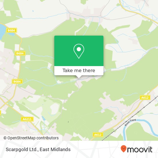 Scarpgold Ltd. map