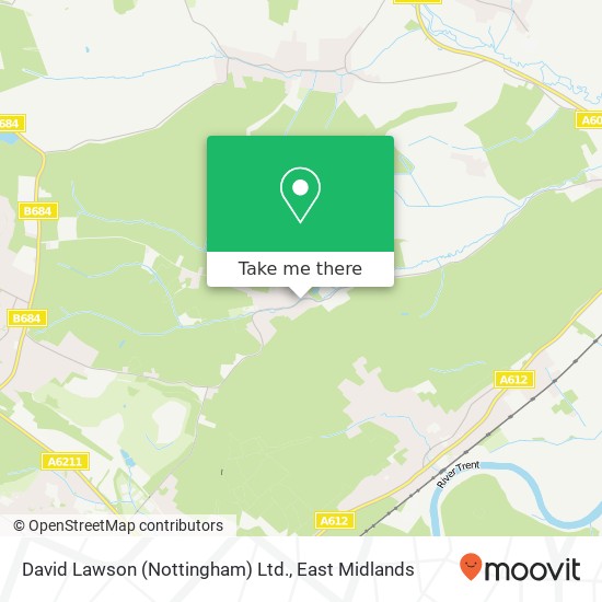 David Lawson (Nottingham) Ltd. map