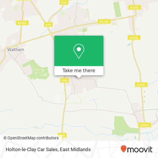 Holton-le-Clay Car Sales map