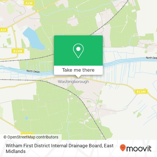 Witham First District Internal Drainage Board map