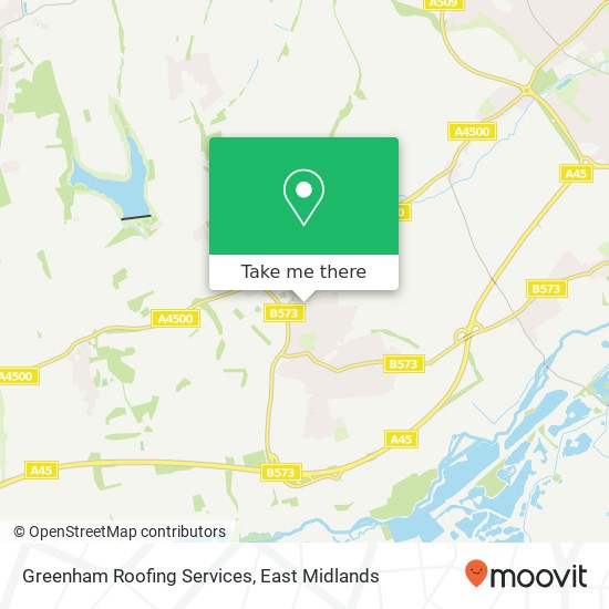 Greenham Roofing Services map