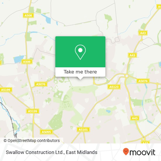 Swallow Construction Ltd. map