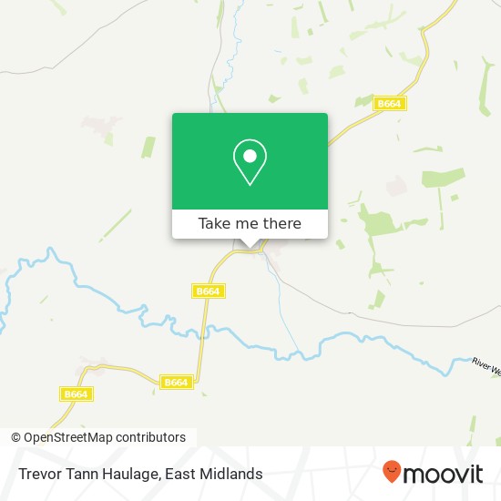 Trevor Tann Haulage map