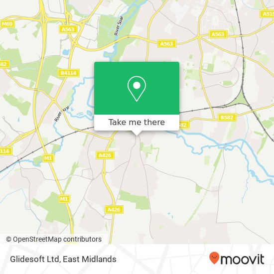 Glidesoft Ltd map