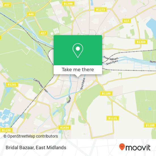 Bridal Bazaar map