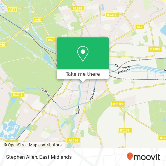 Stephen Allen map