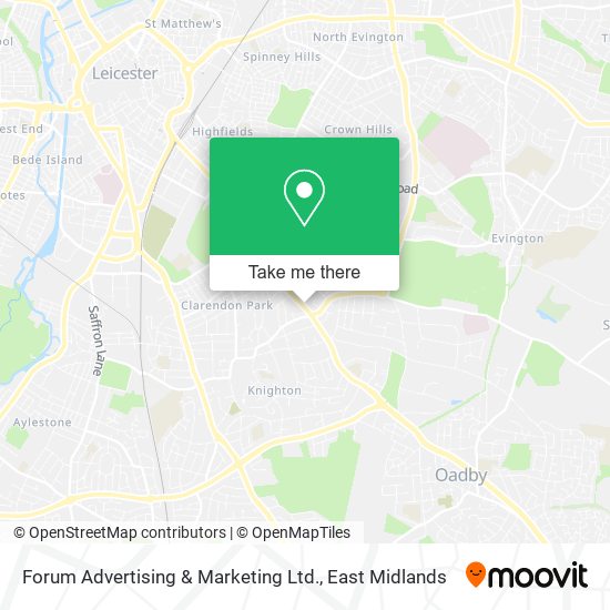 Forum Advertising & Marketing Ltd. map