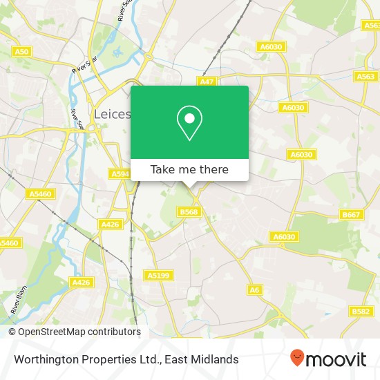 Worthington Properties Ltd. map