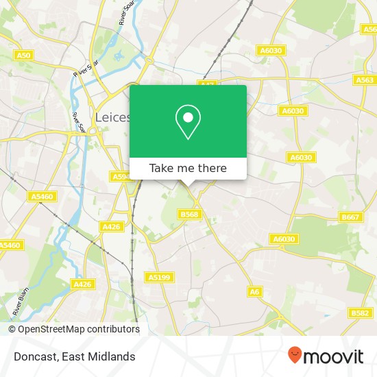 Doncast map