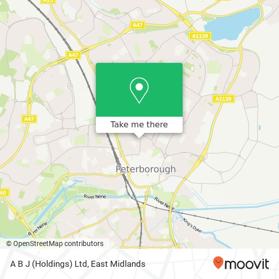 A B J (Holdings) Ltd map