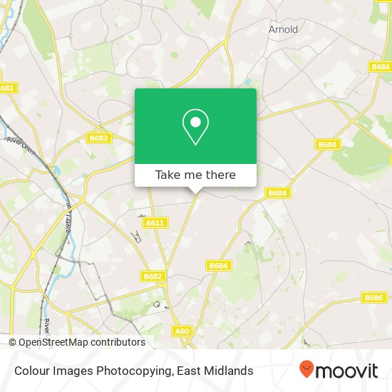 Colour Images Photocopying map