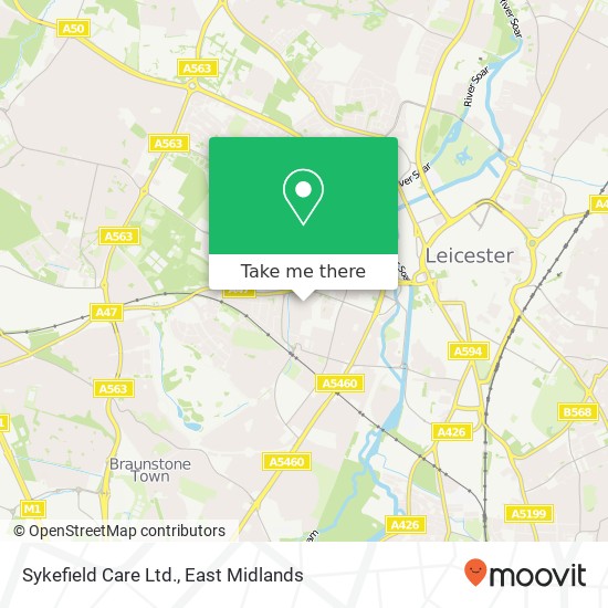 Sykefield Care Ltd. map