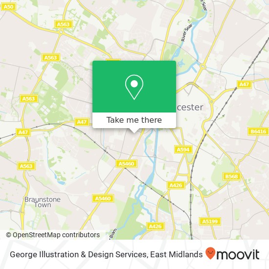 George Illustration & Design Services map