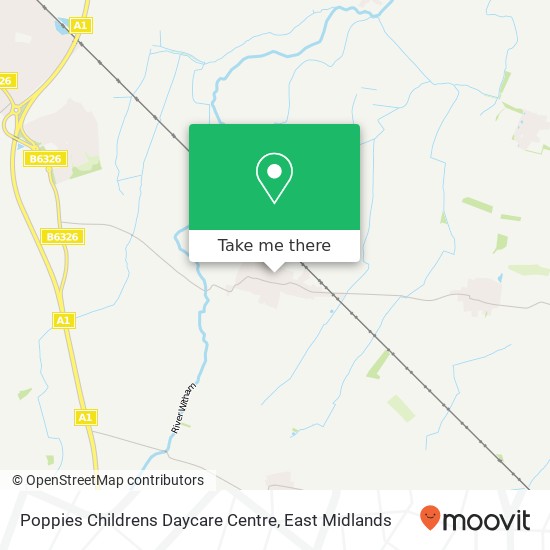 Poppies Childrens Daycare Centre map