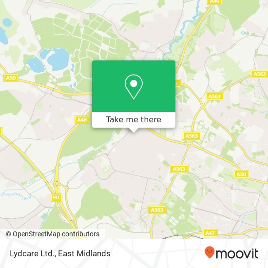 Lydcare Ltd. map