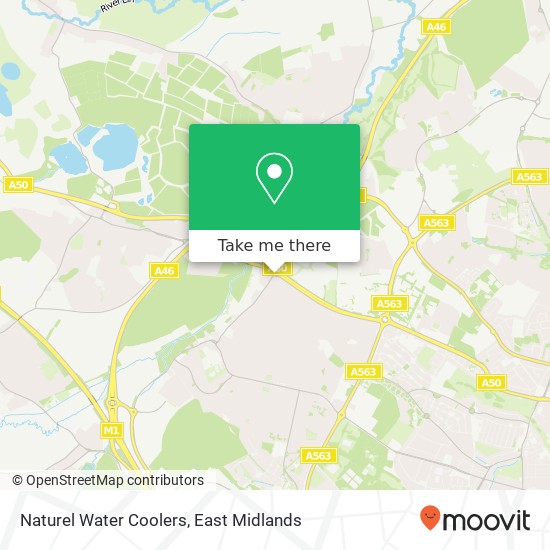 Naturel Water Coolers map