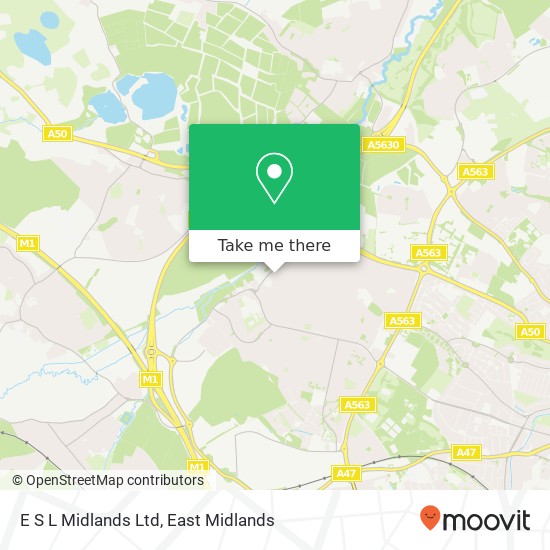 E S L Midlands Ltd map