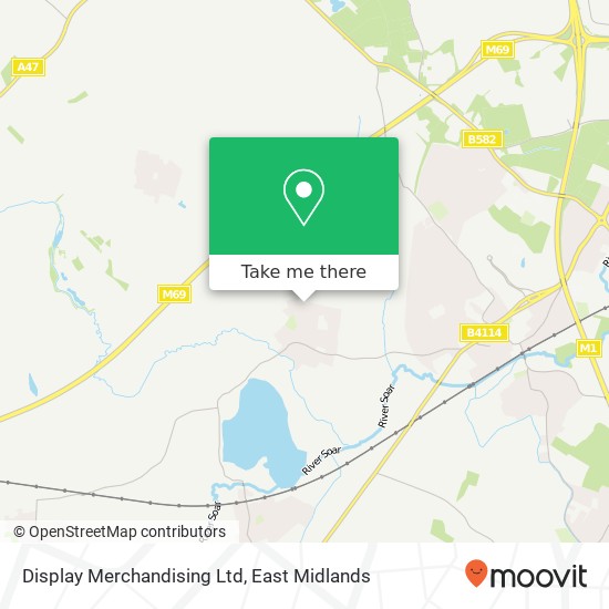 Display Merchandising Ltd map