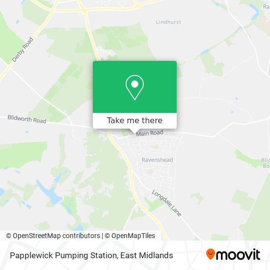 Papplewick Pumping Station map
