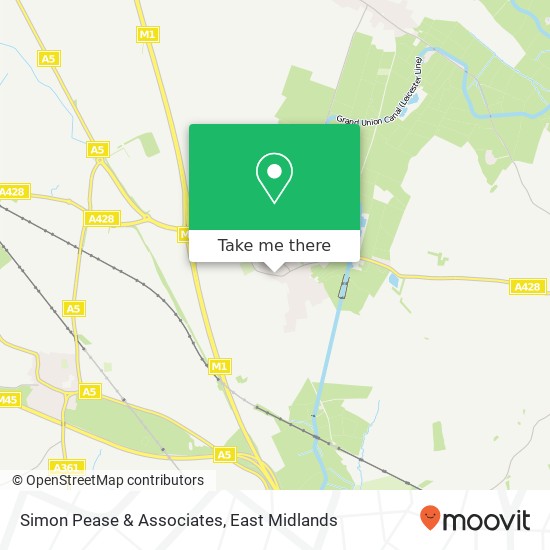 Simon Pease & Associates map