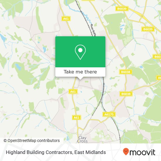 Highland Building Contractors map