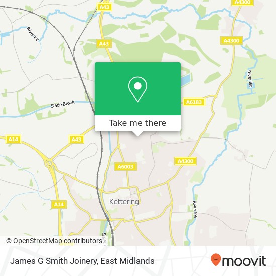 James G Smith Joinery map