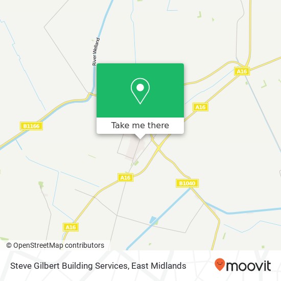 Steve Gilbert Building Services map