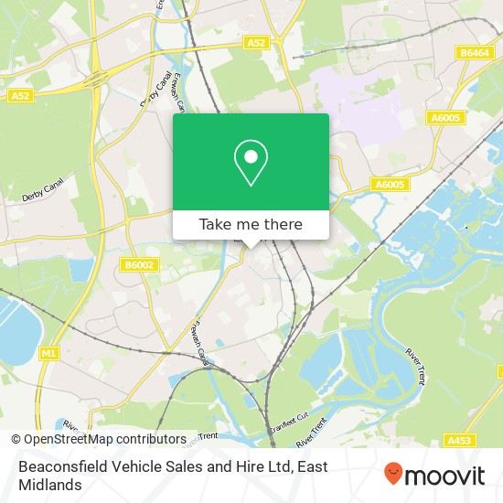 Beaconsfield Vehicle Sales and Hire Ltd map