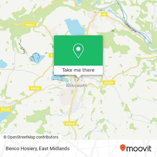 Benco Hosiery map