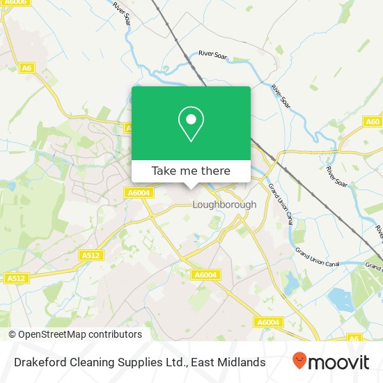 Drakeford Cleaning Supplies Ltd. map